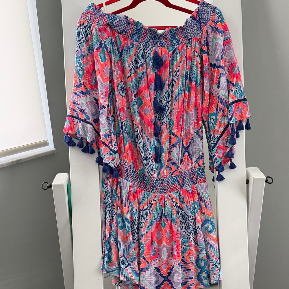 Lilly Pulitzer Vibrant Tassel Mini Dress